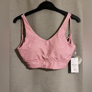 Buffbunny Collection Pink Sports Bra Activewear Performance Wear